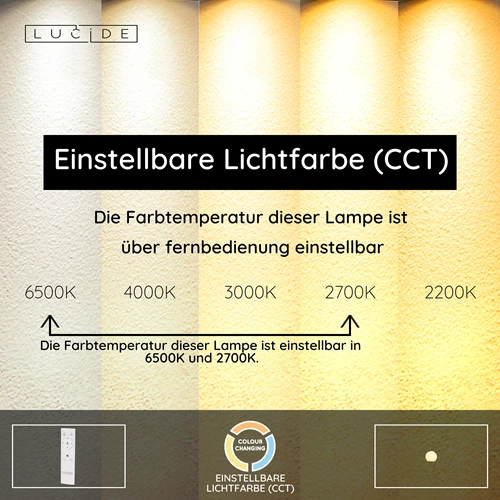 Lucide PINO - wiederaufladbare Tischlampe Innen/Außen - Akku/Batterie - LED Dim. - CCT - 1x1W 2700K/6500K - IP65 - Rgb - Weiß | Essential - USP